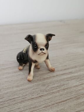 Vintage Hagen Renaker "Chester" Boston Terrier 1955